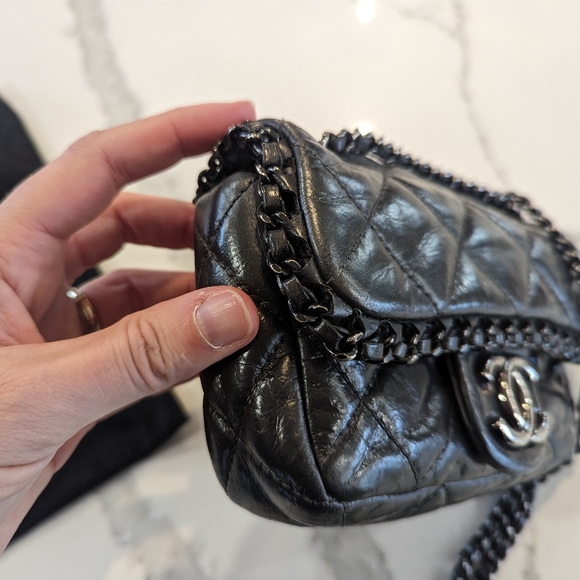 SOLD DIRECTLY Authentic Chanel Chain Mini Flap, excellent pre loved condition!! - Picture 14 of 16